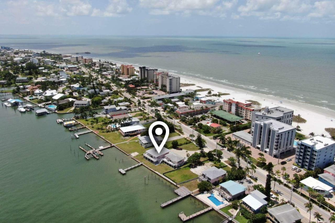 Estero Island Apartment With Boat Dock Fort Myers Beach Exterior photo